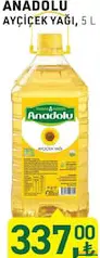 ANADOLU AYÇİÇEK YAĞI 5 L ANADOLU AYÇİÇEK YAĞI 5 L